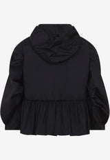 Ruffled Frill Peplum Jacket