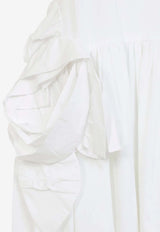 Rosette Tapered Midi Dress