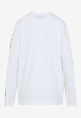 Dim Sum-Print Long-Sleeved T-shirt