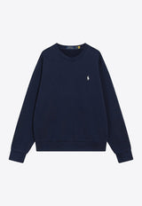 Polo Ralph Lauren Embroidered Pony Sweatshirt Blue 710916689017CO/S_POLOR-CN
