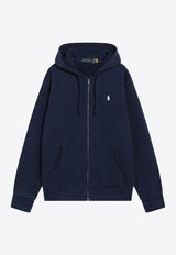 Polo Ralph Lauren Embroidered Pony Zip-Up Hooded Sweatshirt Blue 710916692014CO/S_POLOR-CN