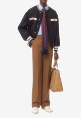 Logo-Embroidered Buttoned Shirt