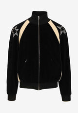 High-Neck Zip-Up Jacket