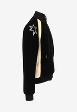 High-Neck Zip-Up Jacket