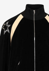 High-Neck Zip-Up Jacket