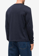 Logo-Embroidered Crewneck Sweatshirt