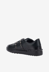 Leather Low-Top Sneakers