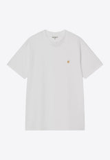 Carhartt Wip Chase Crewneck T-shirt  White I026391CO/S_CARH-00RXX