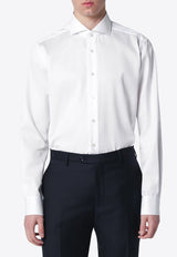 XACUS Tailored-Fit Travel Shirt  White WF520ML11805CO/R_XACUS-001