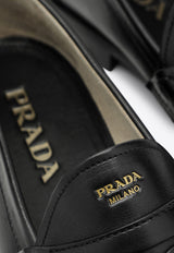 Brushed Leather Loafers
