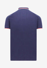 Polo Ralph Lauren Logo Embroidered Polo T-shirt Navy 710842621003_NEWPORT NAVY_48136959
