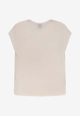 PINKO Silk Blossom Blouse White 106195A2T7C00_White_44129816