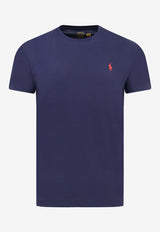 Polo Ralph Lauren Logo Embroidered T-shirt Navy 710680785004_INK_48136899