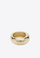 éliou Amaya Engraved Ring Gold D74-04018MET/R_ELIOU-710