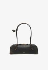Medium Le Teckel Leather Shoulder Bag