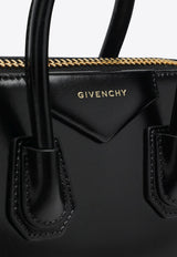 Mini Antigona Leather Top Handle Bag