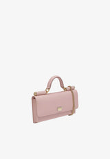 Mini Dauphine Leather Top Handle Bag