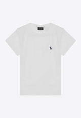 Logo-Embroidered Crewneck T-shirt
