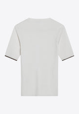 Cashmere-Blend Knitted Top