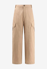 PINKO Rosalin Wide-Leg Cargo Pants Beige 106278A2ERD41_Beige_44129920
