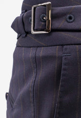 Dolce & Gabbana Tailored Wool Pants Navy GP19ZTFR227S8052_RIGATO_40005374