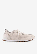 Brunello Cucinelli Leather Low-Top Sneakers  White MZDKG3235C4295_White_40000174
