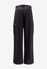 PINKO Rosalin Wide-Leg Cargo Pants Black 106278A2ERZ99_Black_44129858