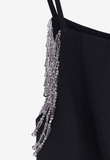 PINKO Sleeveless Midi Dress Black 106627A34PZ99_Black_44129832