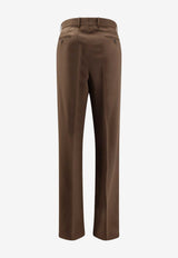 Tom Ford Tailored Wool Pants Brown PLMD01W0132GAY_KHAKI BROWN_40468882