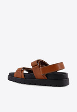 Tory Burch Mellow Leather Sandals Brown 179589248_Leather Brown_40005273