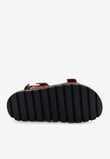 Tory Burch Mellow Leather Sandals Brown 179589248_Leather Brown_40005273