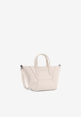 Brunello Cucinelli Bc Duo Leather Tote Bag White MBDKD2675C4295_White_40000223