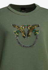 Logo-Printed Crewneck Sweatshirt