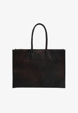 Troy Leather Tote Bag