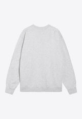 Logo-Embroidered Crewneck Sweatshirt