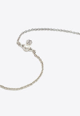 Balbina Orb Logo and Pearl Bracelet
