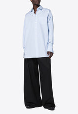 Logo-Embroidered Buttoned Shirt