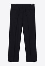 Tailored Straight-Leg Pants