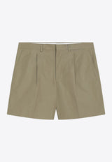 Embroidered Bermuda Shorts