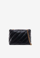 PINKO Love Big Puff Shoulder Bag Black 100037A0F2Z99Q_Black_44129958