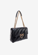 PINKO Love Big Puff Shoulder Bag Black 100037A0F2Z99Q_Black_44129958