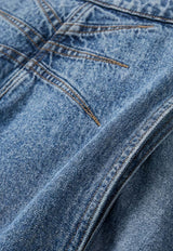 Alaïa Petal-Leg Washed Jeans Blue AA9P0253T535C524_BLEU NEIGE_48013875