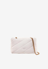 PINKO Classic Love Puff Bag White 100038A0F2Z14Q_White_44130152