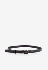PINKO Love Birds Leather Belt Black 105466A2QLZ99L_Black_44130190