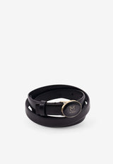 PINKO Love Birds Leather Belt Black 105466A2QLZ99L_Black_44130190