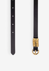 PINKO Logo Leather Belt Black 105479A1ACZ99Q_Black_44129985