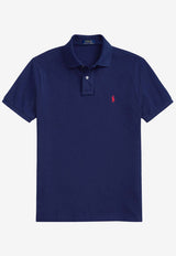 Polo Ralph Lauren Embroidered Pony Polo T-shirt Navy 710782592008_NEWPORT NAVY_48136909