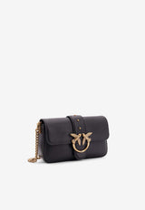 PINKO Small Saddle Bag Black 104340A0QOZ99Q_Black_44130415