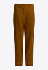 Linen Straight-Leg Pants