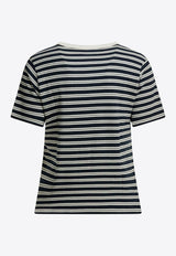 Striped Crewneck T-shirt